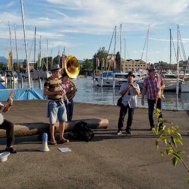 Jazzsession im Hafen Romanshorn