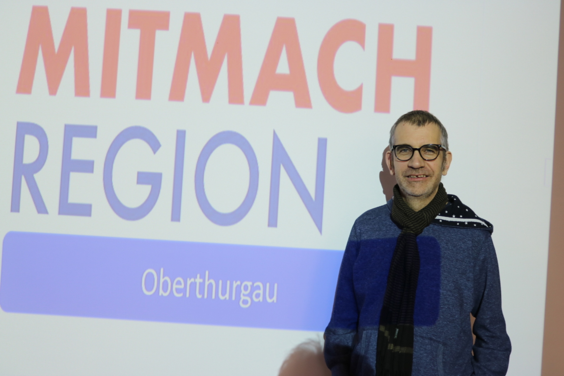 Promotor Manuel Lehmann: Mitmach-Region Oberthurgau. Foto: Markus Bösch