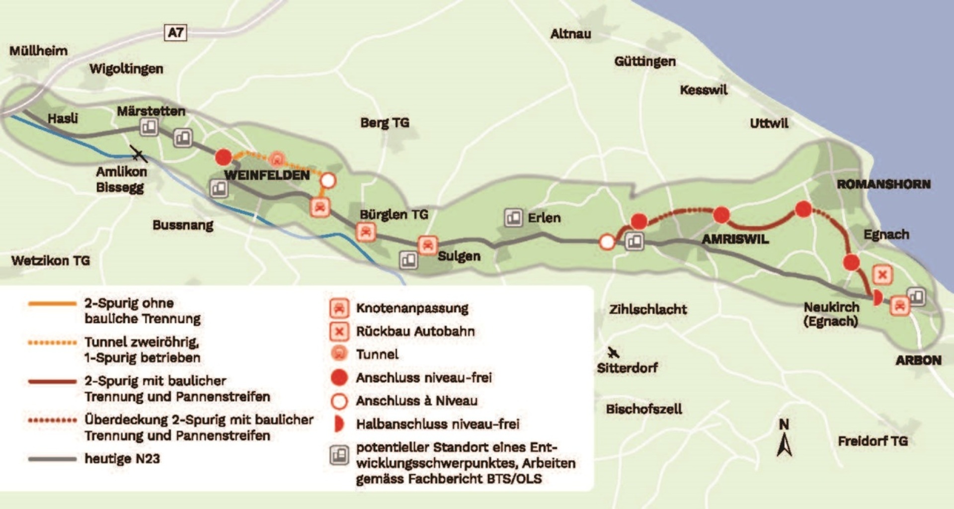 Dringlichkeit der beiden N23-Projekte von ETH-Gutachten anerkannt - Das Bild wird blockiert. – Möglicherweise durch einen aktiven Adblocker.