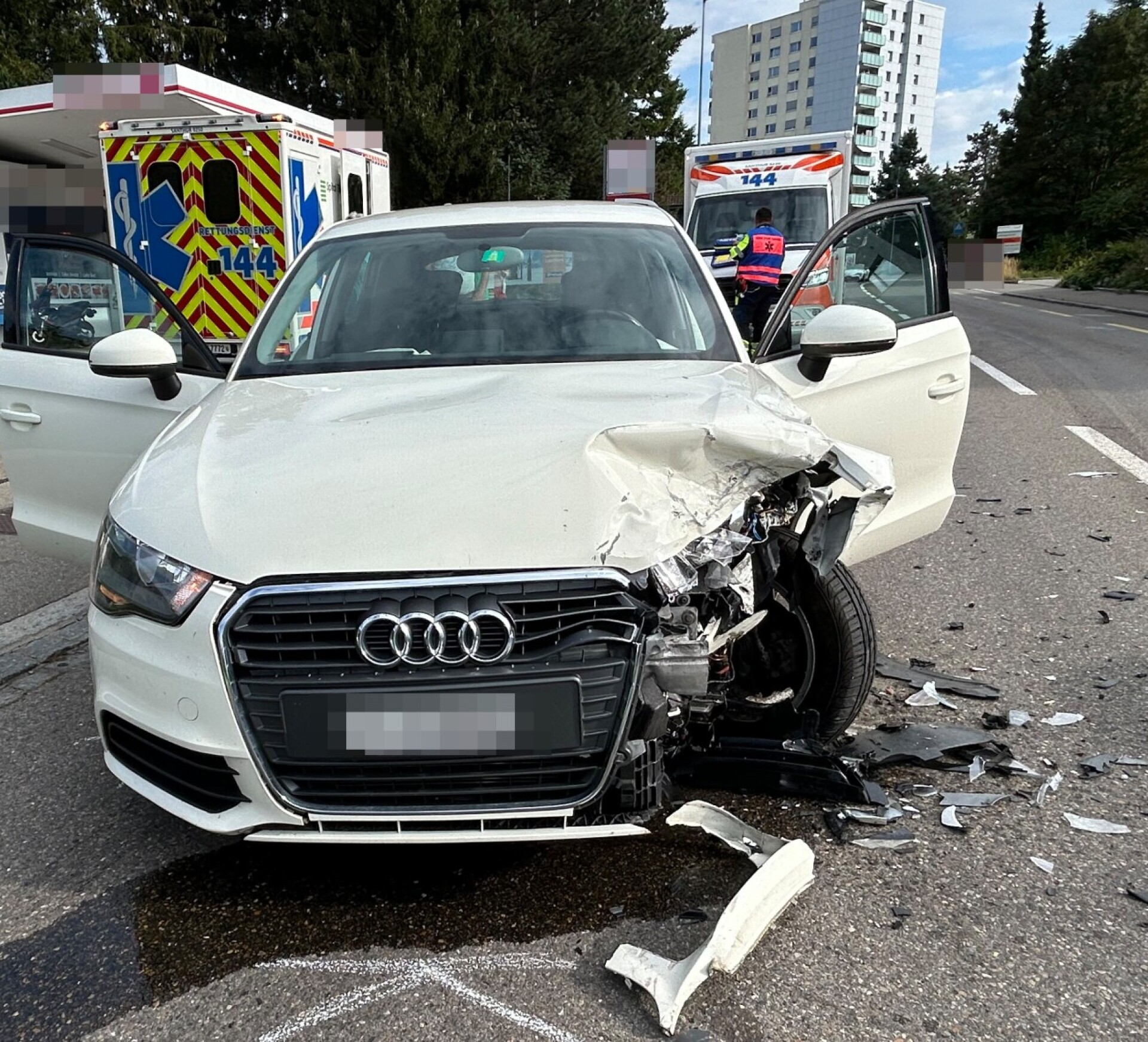 Romanshorn: Verkehrsunfall nach Sekundenschlaf