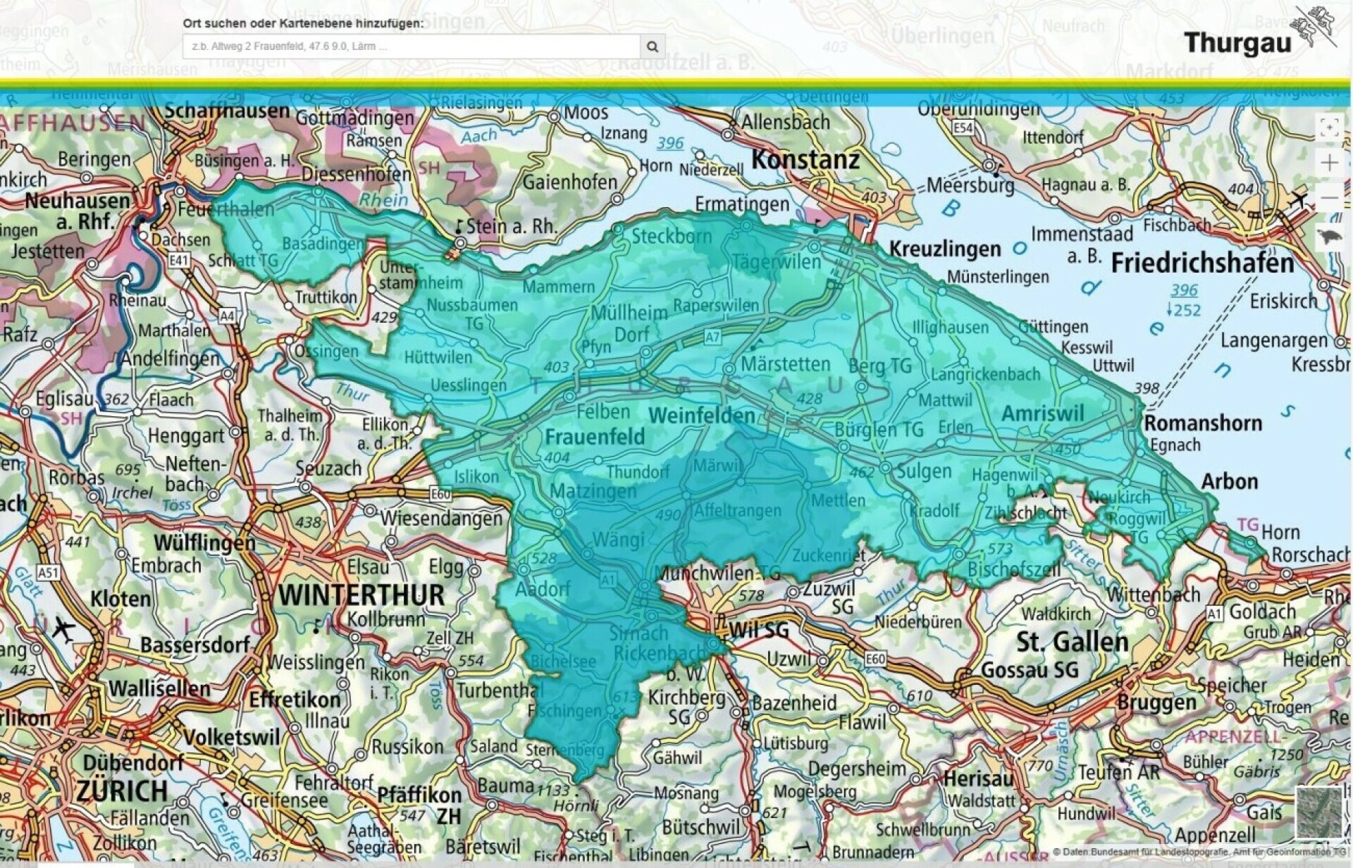 Neuer Vogelgrippefall in der Region: Ausweitung der Präventionsmassnahmen auch im Kanton Thurgau  - Das Bild wird blockiert. – Möglicherweise durch einen aktiven Adblocker.