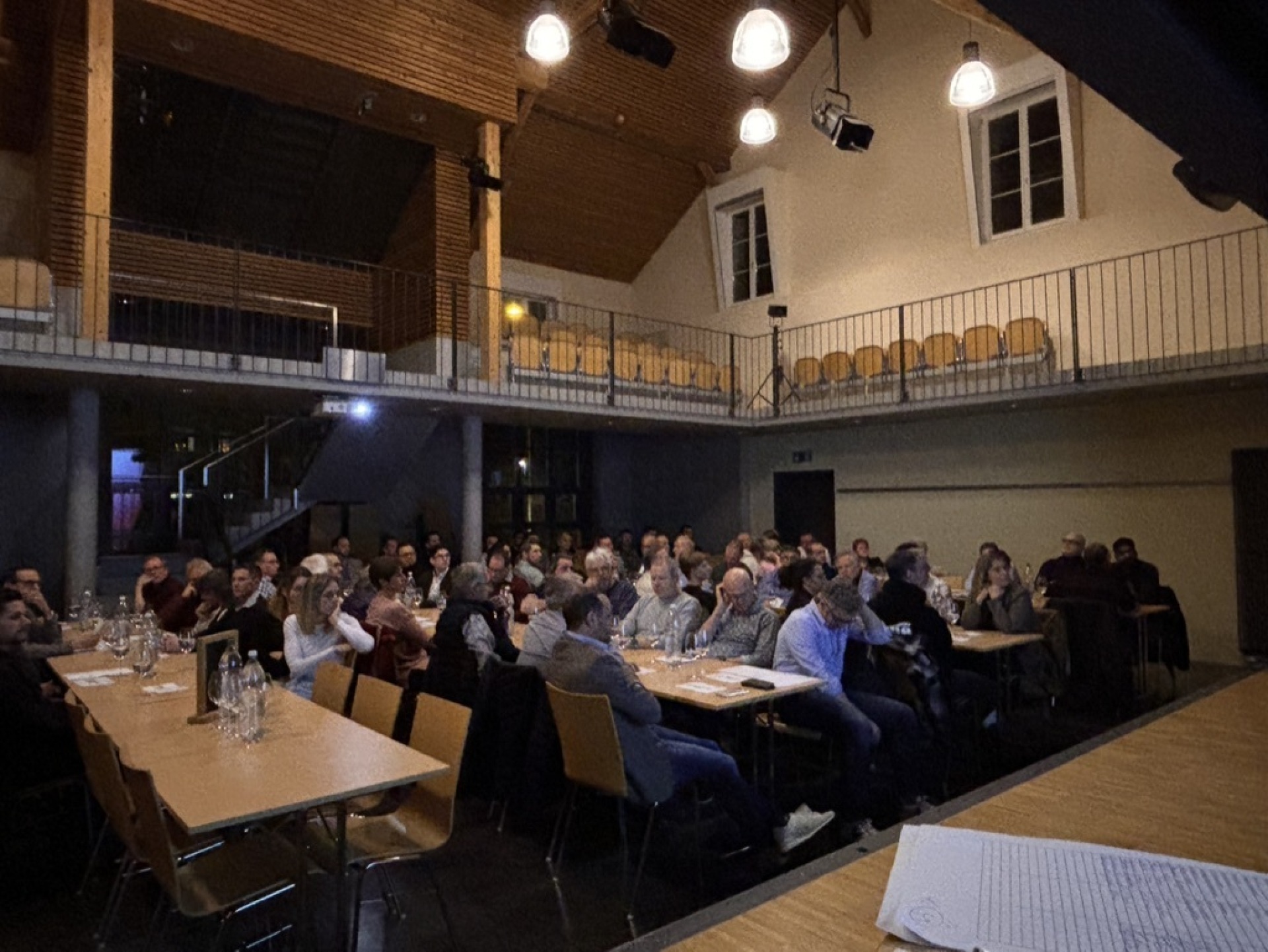 Die gutbesuchte Generalversammlung des Gewerbevereins Romanshorn und Umgebung fand in der Rebsamen-Aula statt. Fotos: Christoph Huser