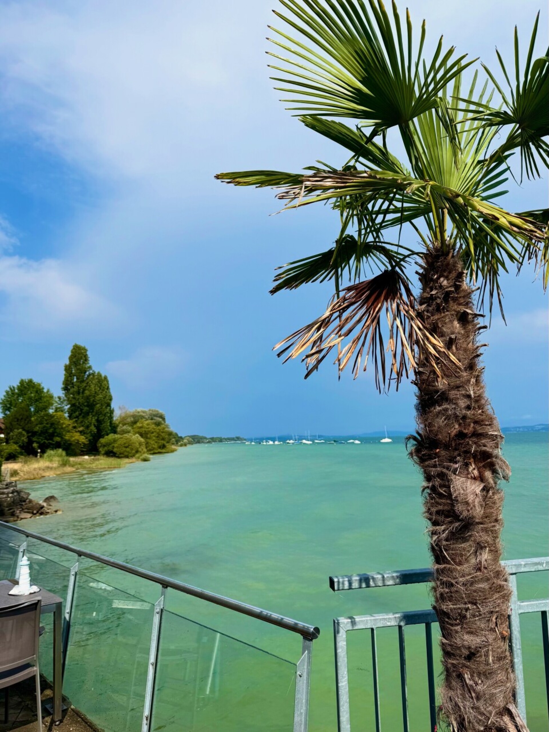 Abschied vom Sommer 2025: Karibik beim Pier in Uttwil - Das Bild wird blockiert. – Möglicherweise durch einen aktiven Adblocker.