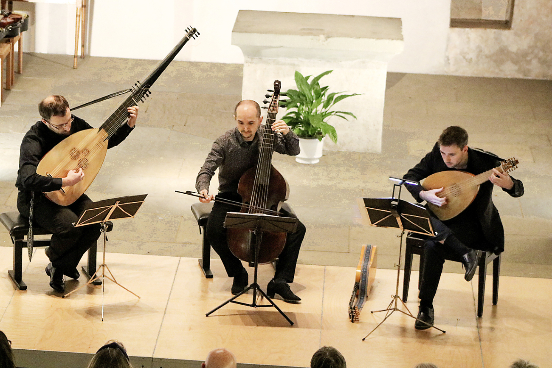 Trio brilliert mit Musik aus Renaissance und Barock - Das Bild wird blockiert. – Möglicherweise durch einen aktiven Adblocker.