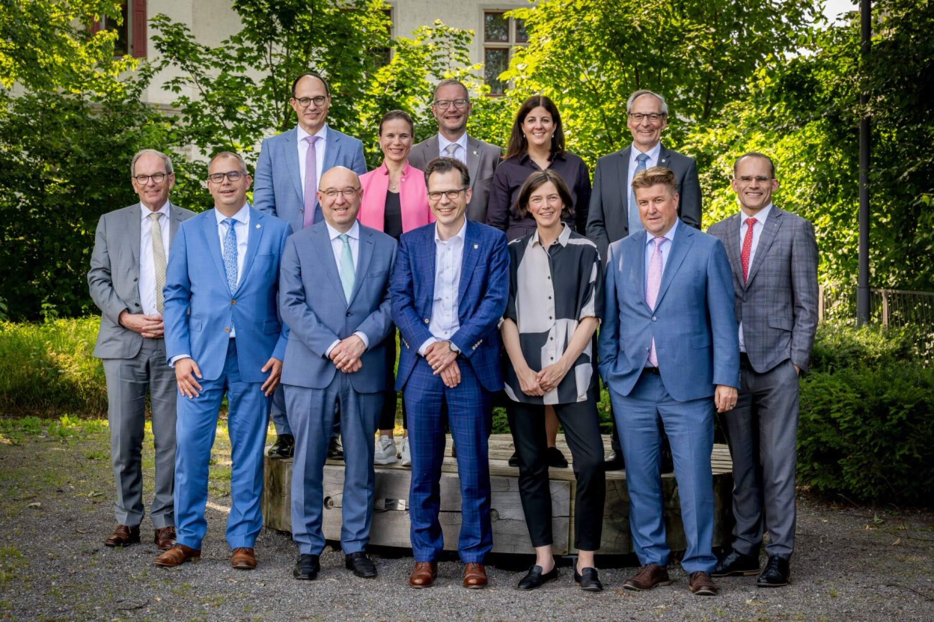 Thurgauer und St. Galler Regierung treffen sich in Arbon