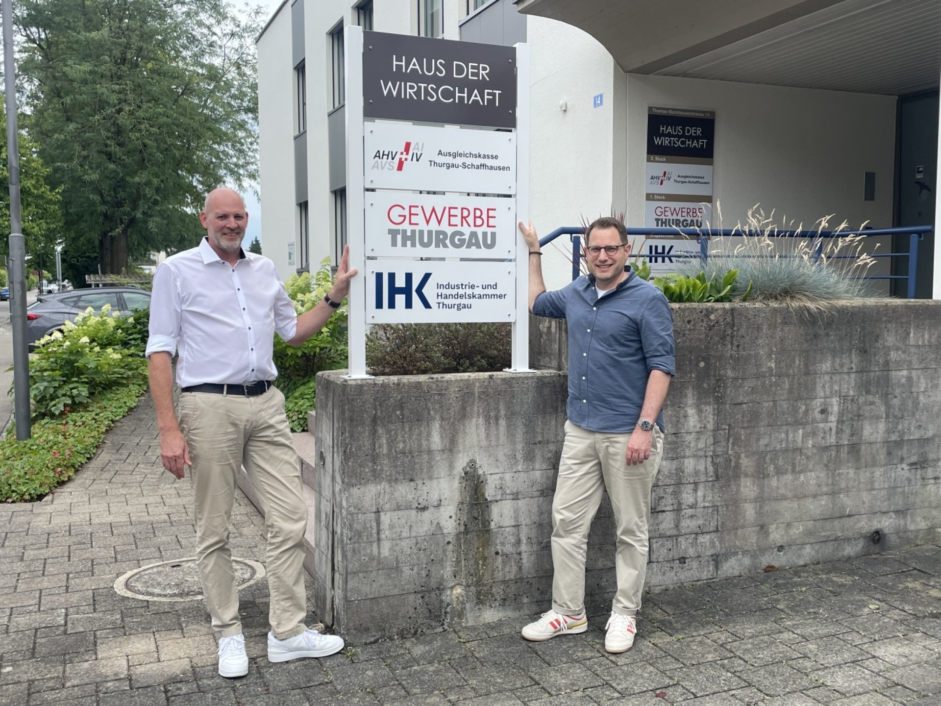Neues «Haus der Wirtschaft» in Weinfelden - Das Bild wird blockiert. – Möglicherweise durch einen aktiven Adblocker.