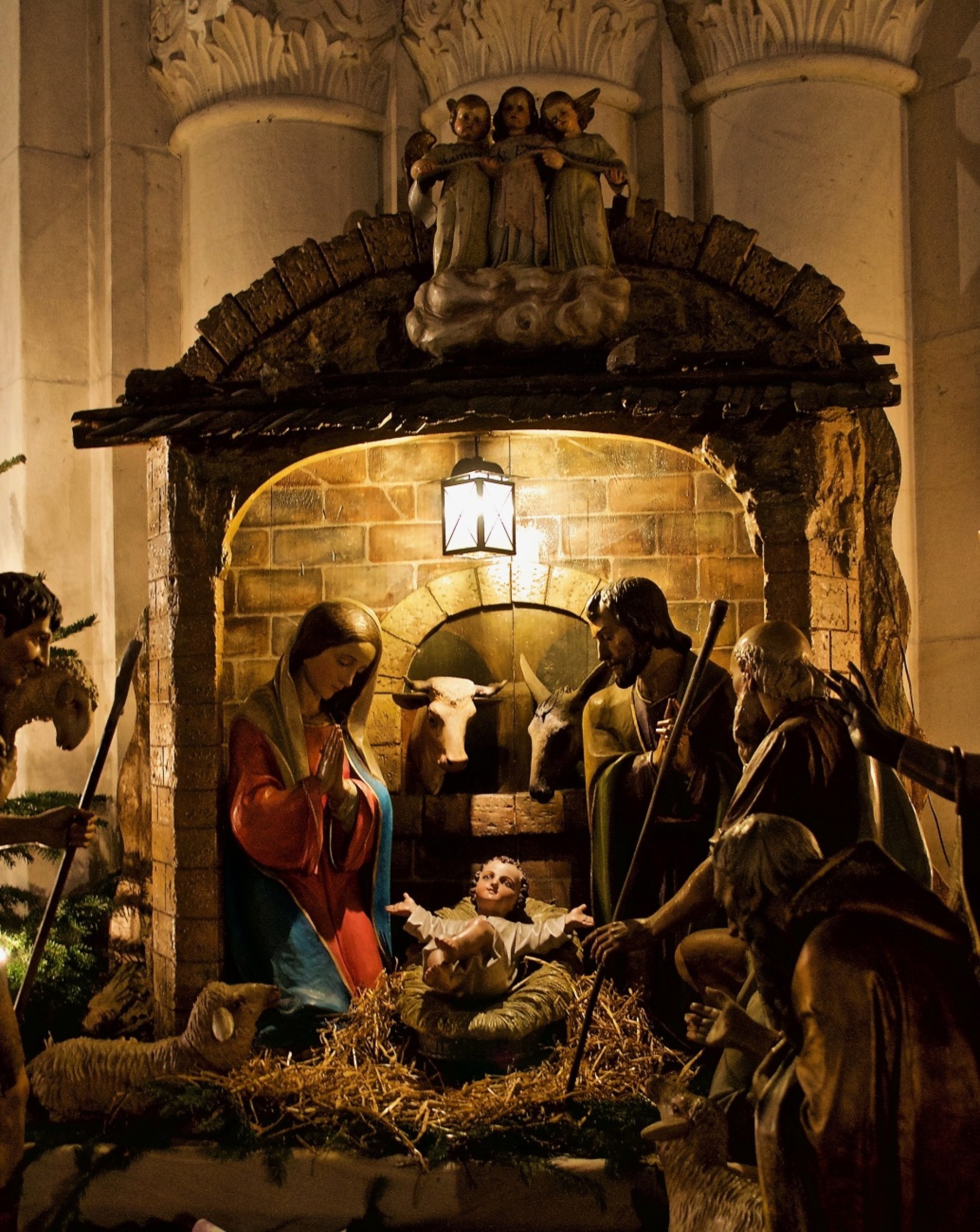 Weihnachten und Jahreswechsel in der katholischen Kirche St. Johannes - Das Bild wird blockiert. – Möglicherweise durch einen aktiven Adblocker.