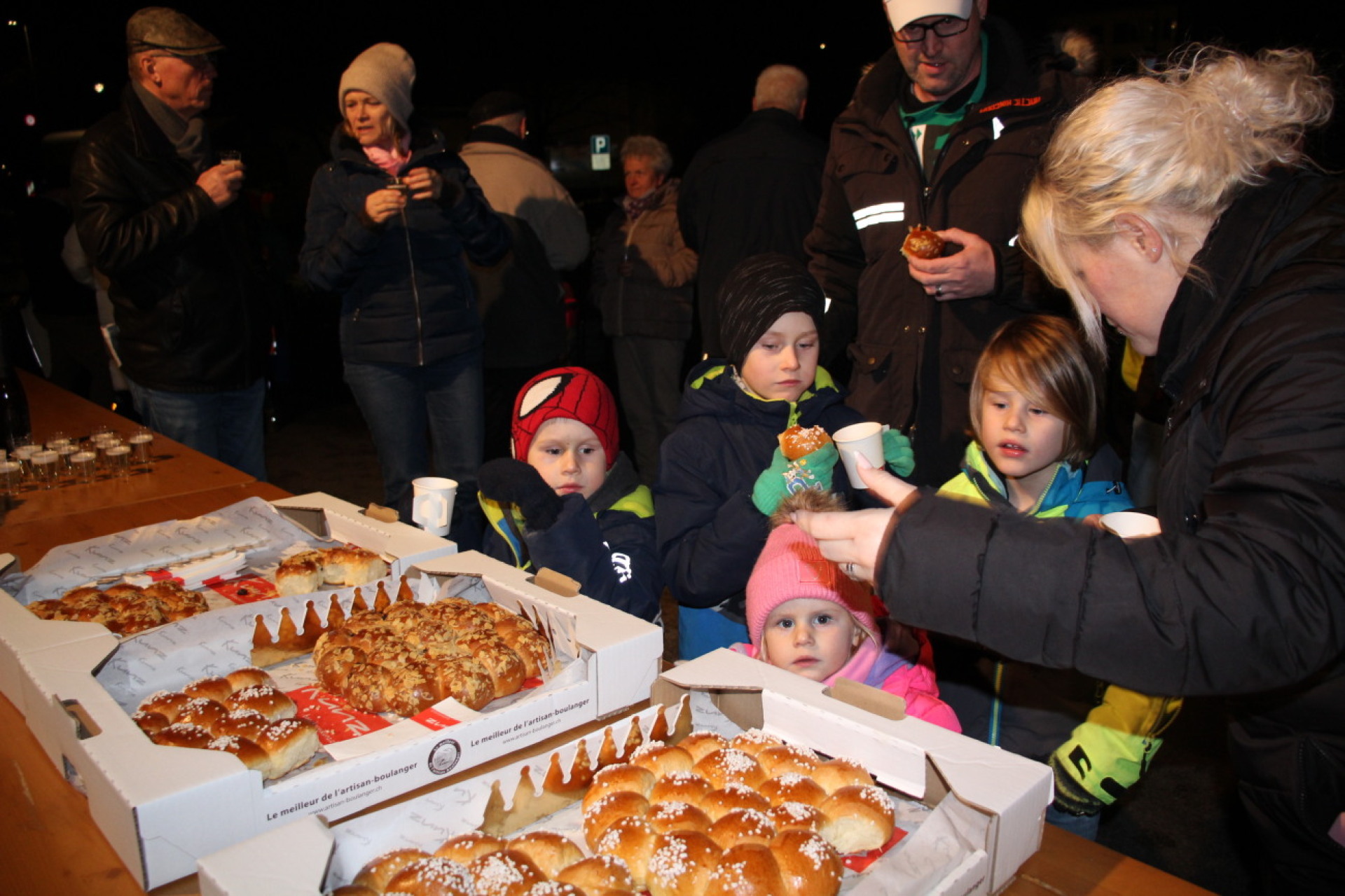 Weihnachten ade am Dreikönigstag in Uttwil