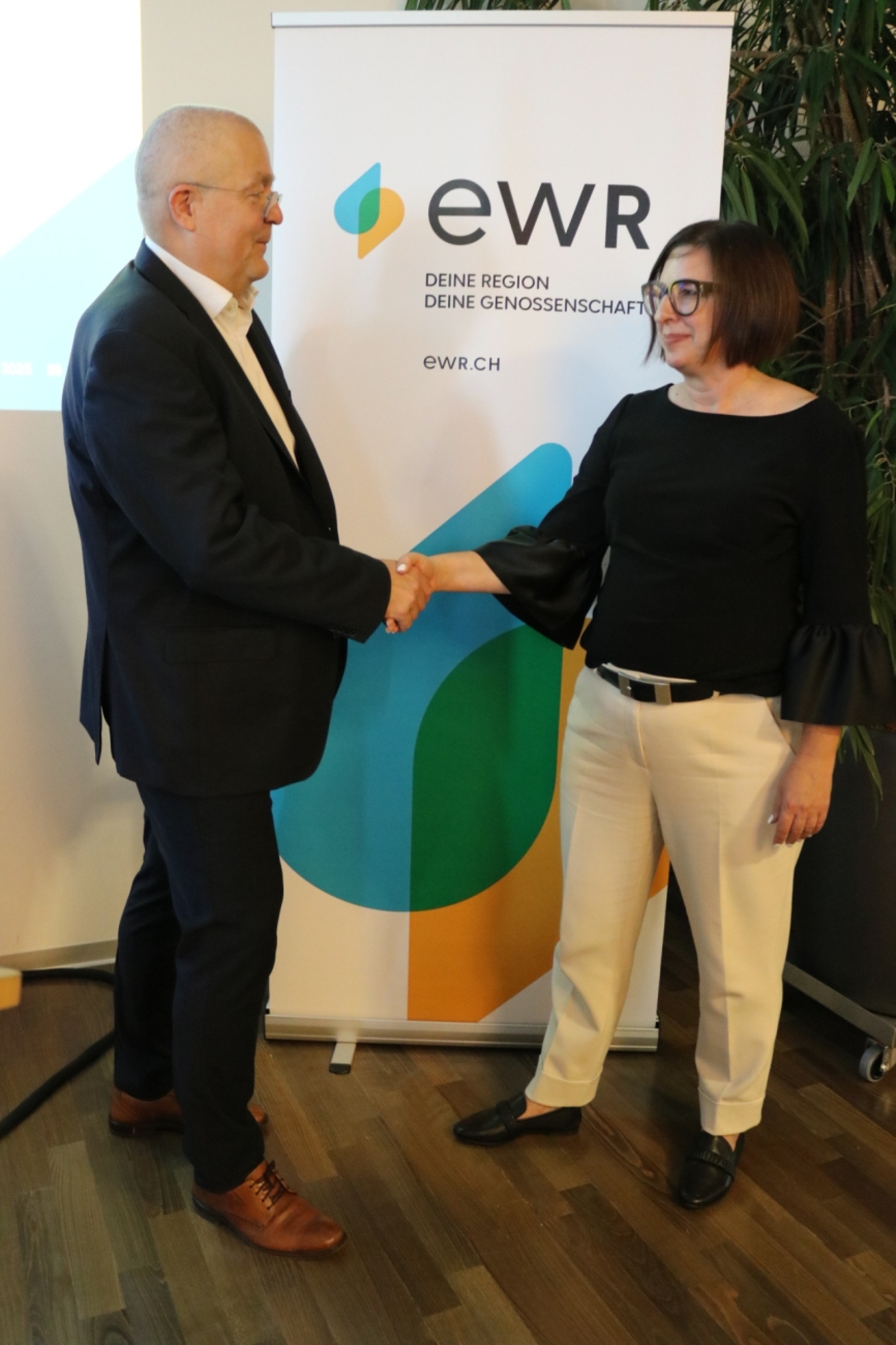 EW auf Kurs: Fusion, neues Logo, Smart Meter
