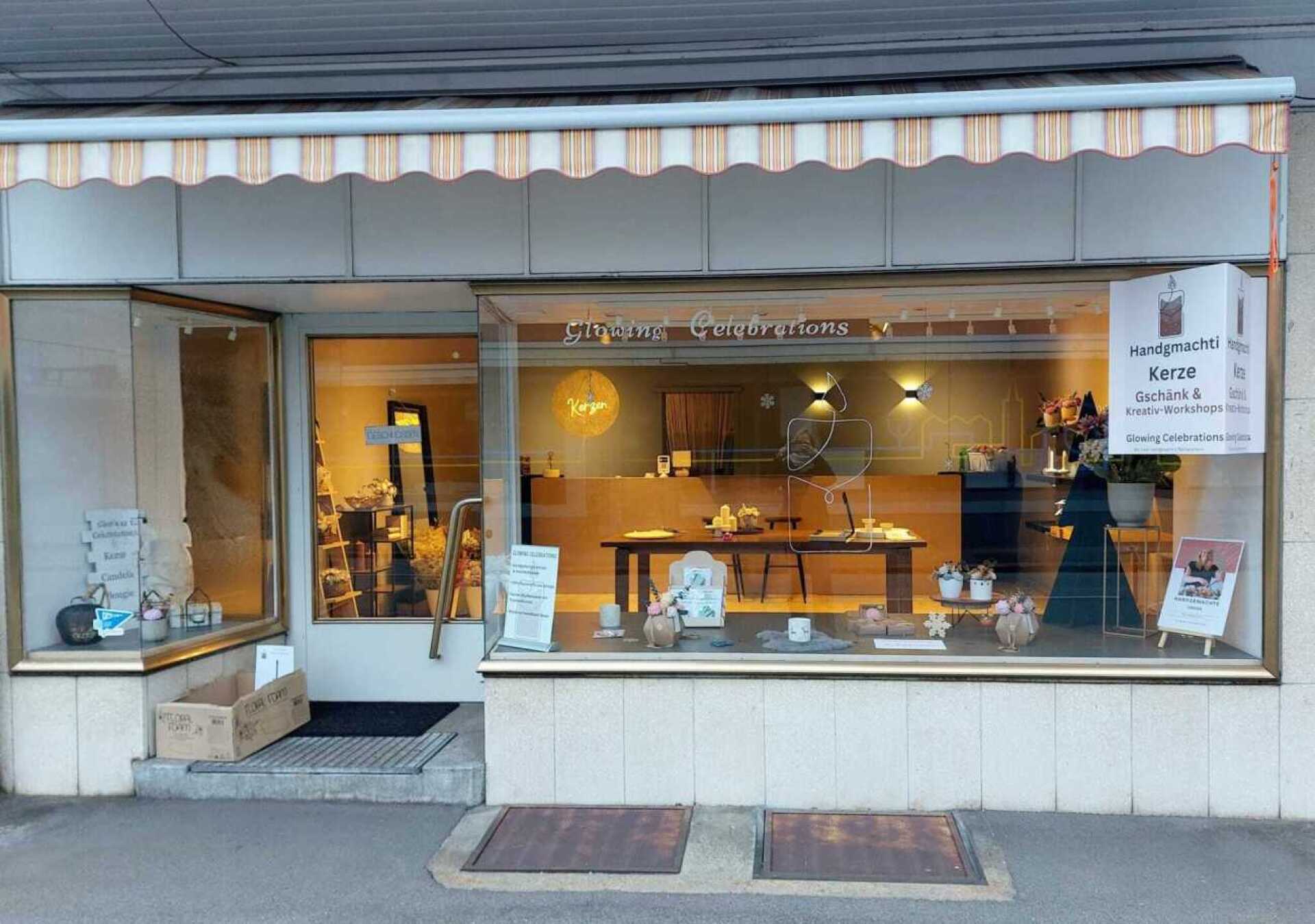 Neuer Laden in Romanshorn: «Glowing Celebrations» – Handgemachte Kerzen beleben die Alleestrasse - Das Bild wird blockiert. – Möglicherweise durch einen aktiven Adblocker.