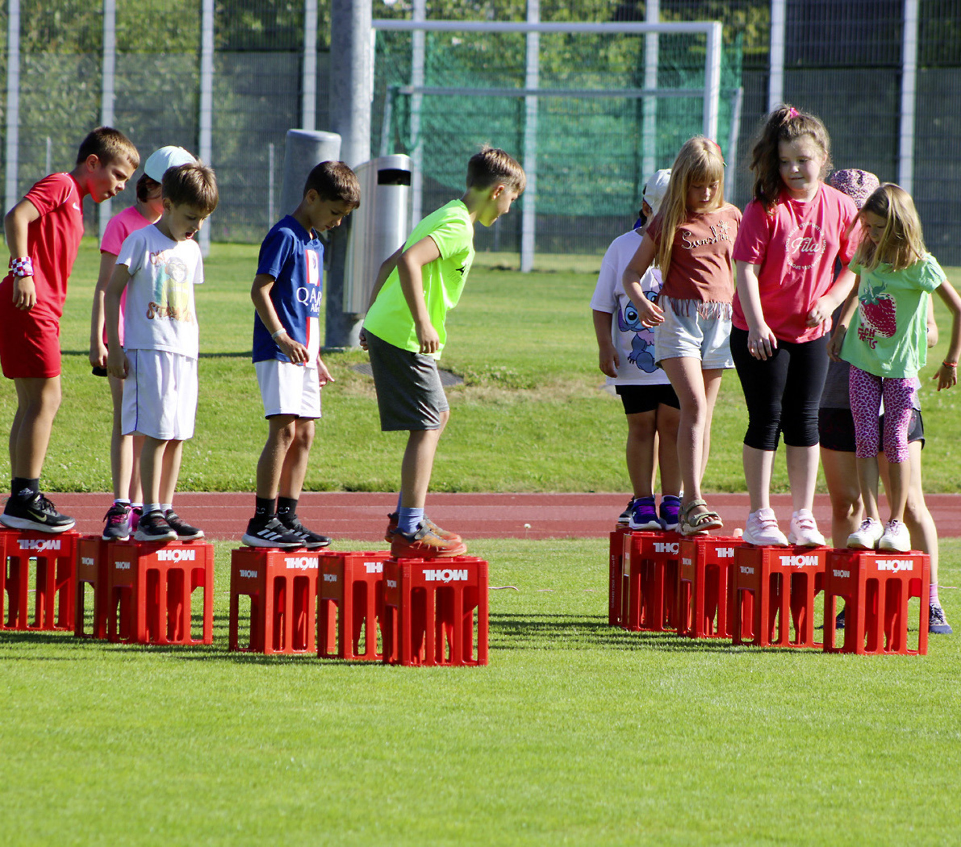 Sportlich, spassig und durchmischt