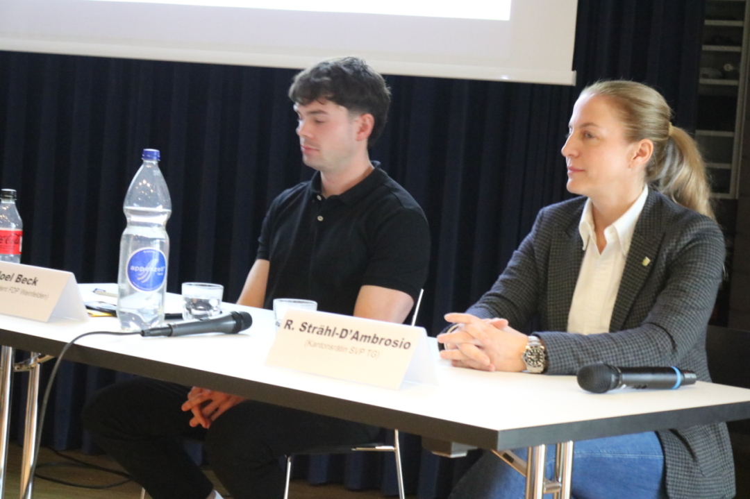 Joel Beck und Raffaella Strähl-D’Ambrosio Joel Beck und Raffaella Strähl-D’Ambrosio