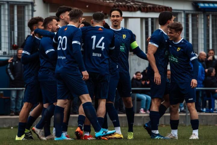 Jubel beim FCR: 5:2-Sieg gegen Bazenheid, notabene den Tabellenzweiten. Foto: Patrick Züllig
