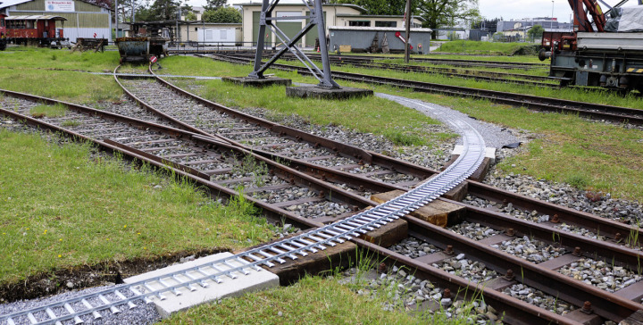 Die erweiterte Gartenbahn – ein Plus in der Eisenbahn Erlebniswelt. Fotos: Markus Bösch
