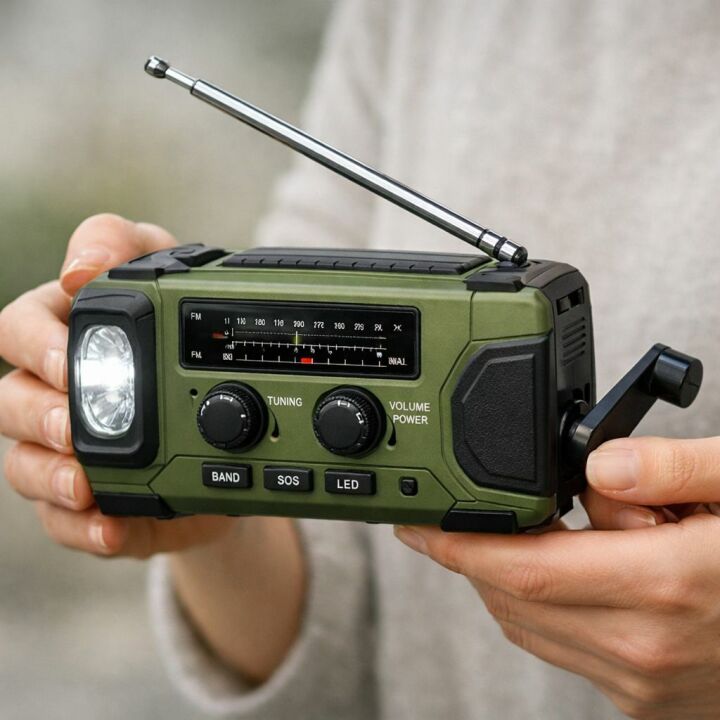 Der Regierungsrat lehnt die Abschaffung der Notfallradios ab. Das bestehende UKW-basierte System gewährleistet die Alarmierung und Information der Bevölkerung auch bei einem Ausfall des GSM-Netzes, insbesondere in Anlagen und Schutzräumen. Bild ChatGPT-generiert 