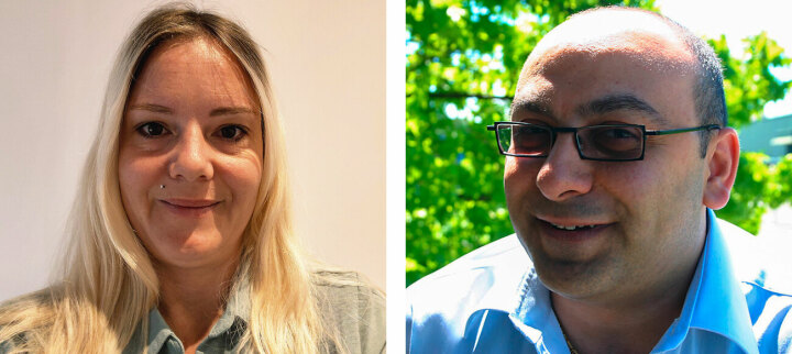 Sie kandidieren für den freien Sitz im Gemeinderat Salmsach: Janine Inauen und Luciano Chiumariello. Foto: zVg. Gemeindeverein Salmsach Sie kandidieren für den freien Sitz im Gemeinderat Salmsach: Janine Inauen und Luciano Chiumariello. Foto: zVg. Gemeindeverein Salmsach