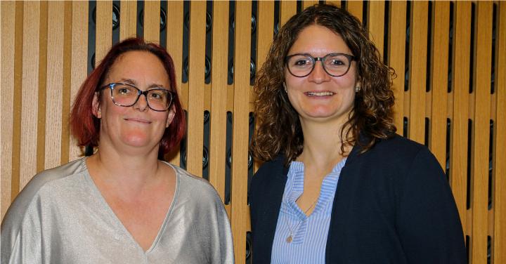 Die zwei neuen Vorstandsmitglieder: Nicole Rissi und Claudia Brunner-Mayer. Foto: Ursi Marthy