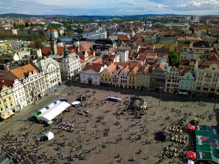 Blick auf den Wenzelsplatz in Prag. Fotos: Hans Martin Enz Blick auf den Wenzelsplatz in Prag. Fotos: Hans Martin Enz