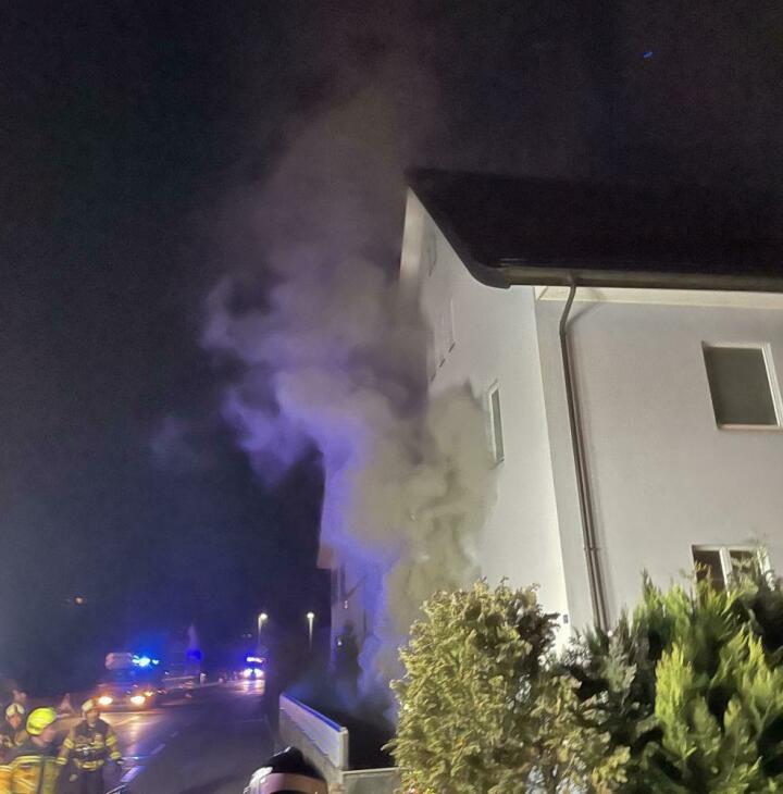 Das Feuer brach im Keller des Hauses aus. Foto: Kantonspolizei Thurgau