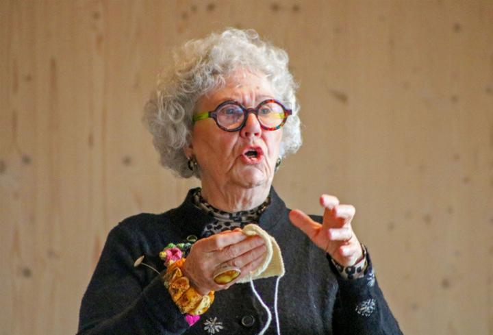 Madame Tricot im Element. Foto: Markus Bösch