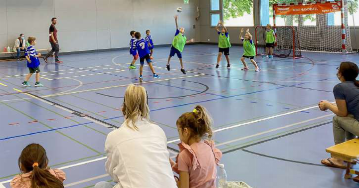 Minispieltag vom Sonntag, 5. September. Foto: Handballclub Romanshorn