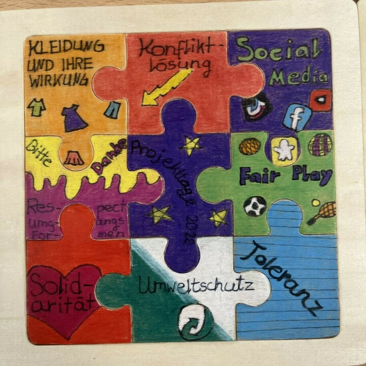 Beispiel Schüler/Schülerinnen-Puzzle