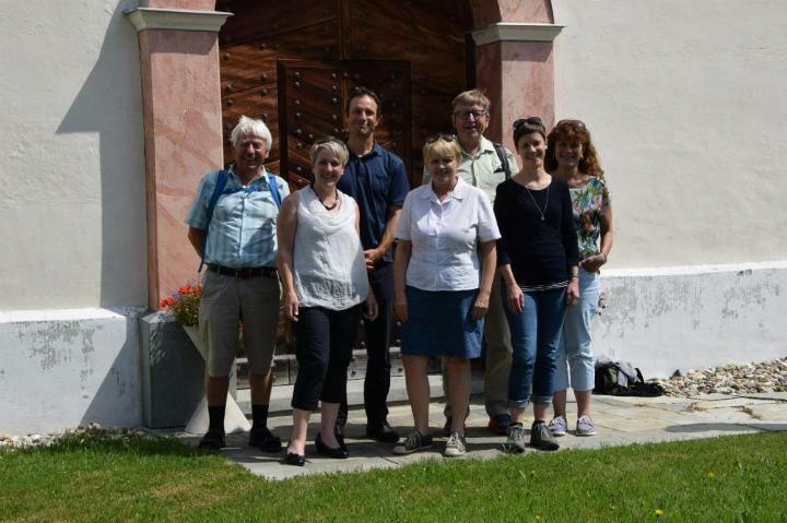 Gordon Hug, Judith Goldinger, Thomas Walliser Keel, Anne Zorell Gross, Richi Bilgeri, Manuela Breu und Sandra Wörwag (v. l.).