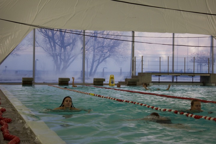 Dank des Winterwassers sportliche Neujahrsvorsätze umsetzen! Foto: Bäggli