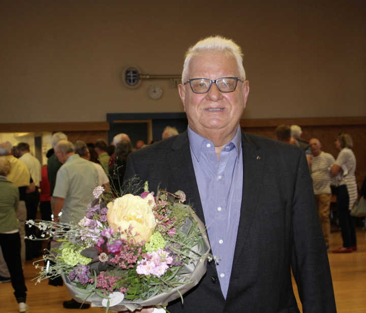 Richard Stäheli wurde gebührend und mit Blumen verabschiedet.