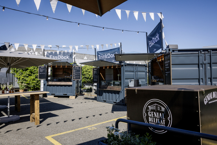 Ein ausgeklügeltes und durchdachtes Konzept, das Nachhaltigkeit lebt: die Container mit Konzept. Fotos: zVg. Genial Delikat