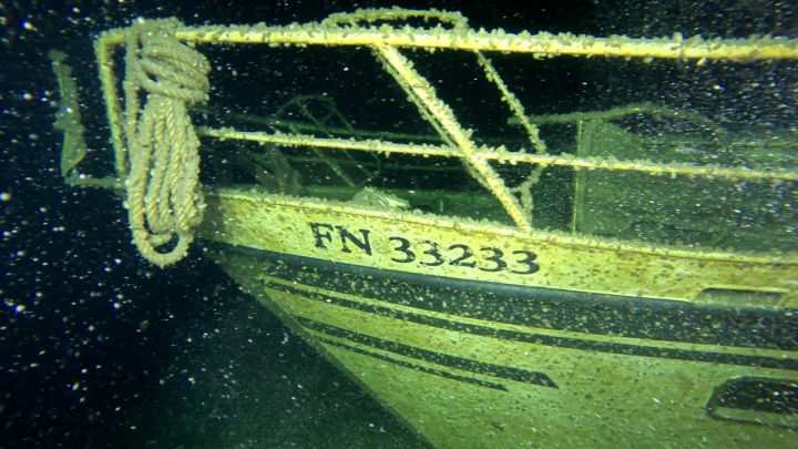 Wrack der «Lady Jay». Fotos: Schiffsbergeverein 