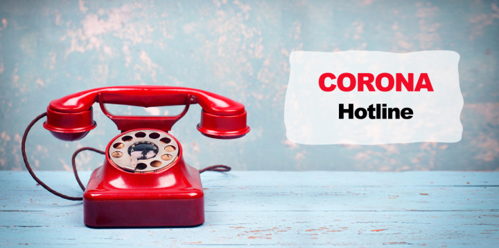 Ab dem 9. Mai 2022 reduziert die Covid-Hotline ihre Erreichbarkeit auf Montag bis Freitag, vormittags jeweils von 8 bis 12 Uhr. Foto: Shutterstock