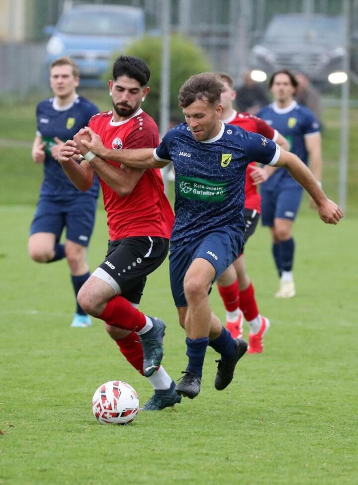 FC Romanshorn Fabian Züllig vs. FC Besa. Foto: FCR