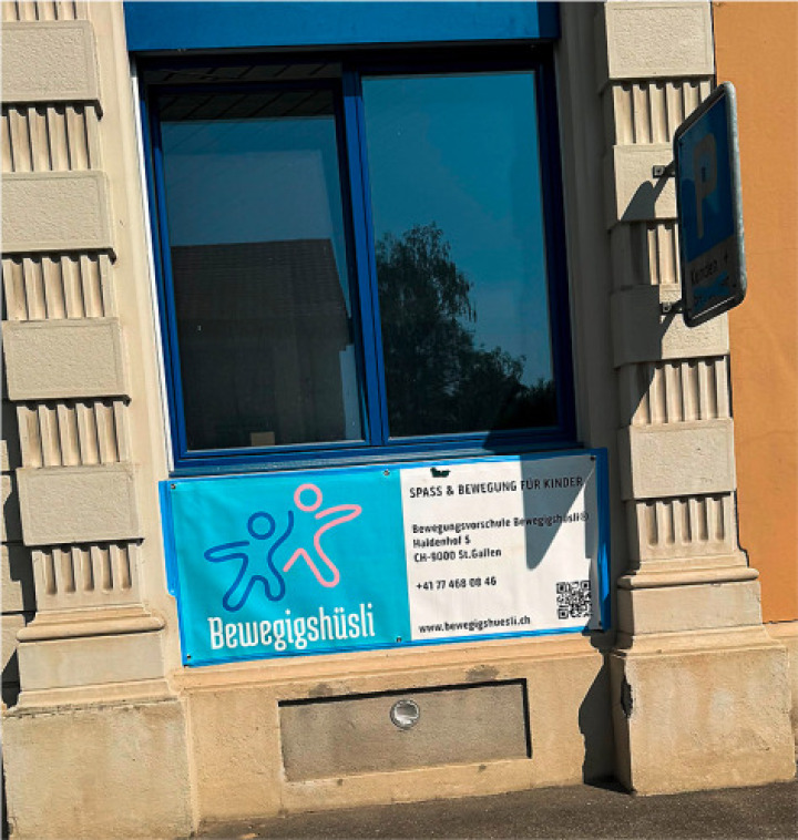 Bewegungsvorschule Bewegigshüsli®: Neueröffnung am 11. August an der Salmsachstrasse 9 in Romanshorn. Foto: zVg.