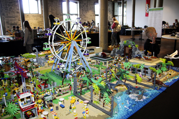 Fantastische Lego-Welten, mit Liebe zusammengebaut. Fotos: Trudi Krieg