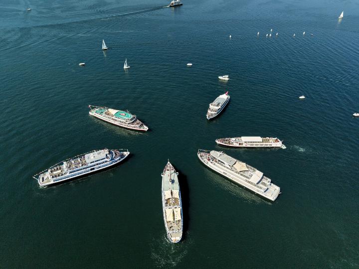 53. Internationale Flottensternfahrt in Romanshorn. Foto: © SBS AG