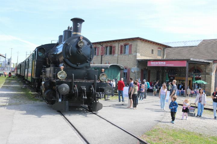 Die Eisenbahn-Erlebniswelt in Romanshorn ihre Tore geöffnet. Fotos: Markus Bösch