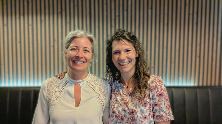 Die neuen Vorstandsmitglieder Clarissa Lopez (l.) und Katja Burgunder. Foto: Ruedi Meier