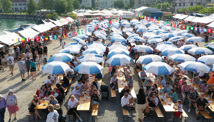 Ein Fest, das Nationen verbindet. Impressionen: Nationenfest Romanshorn