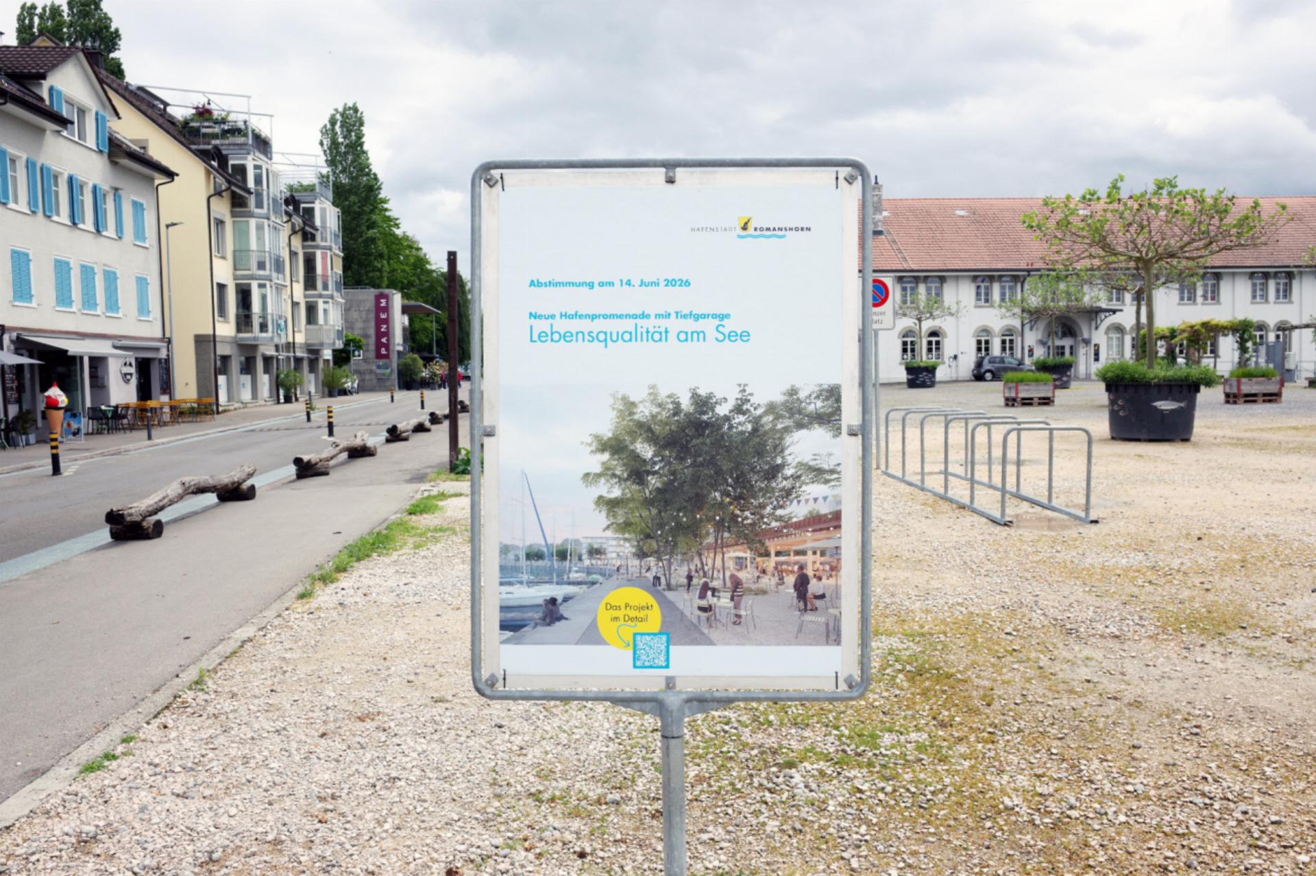 Hafenpromenade: Weniger Verkehr, mehr See