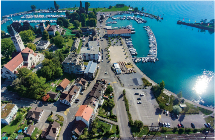 Ein Schwerpunkt von künftigen städtebaulichen Entwicklungen wird das Areal Hafen Nord sein. Bild: Stadt Romanshorn