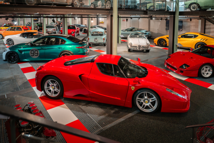 Die beeindruckende Sammlung im Autobau. Foto: autobau-erlebniswelt
