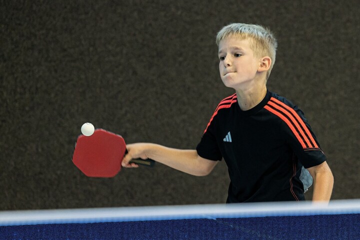 John Burkart auf dem Weg zu Silber. Foto: Swiss Table Tennis John Burkart auf dem Weg zu Silber. Foto: Swiss Table Tennis