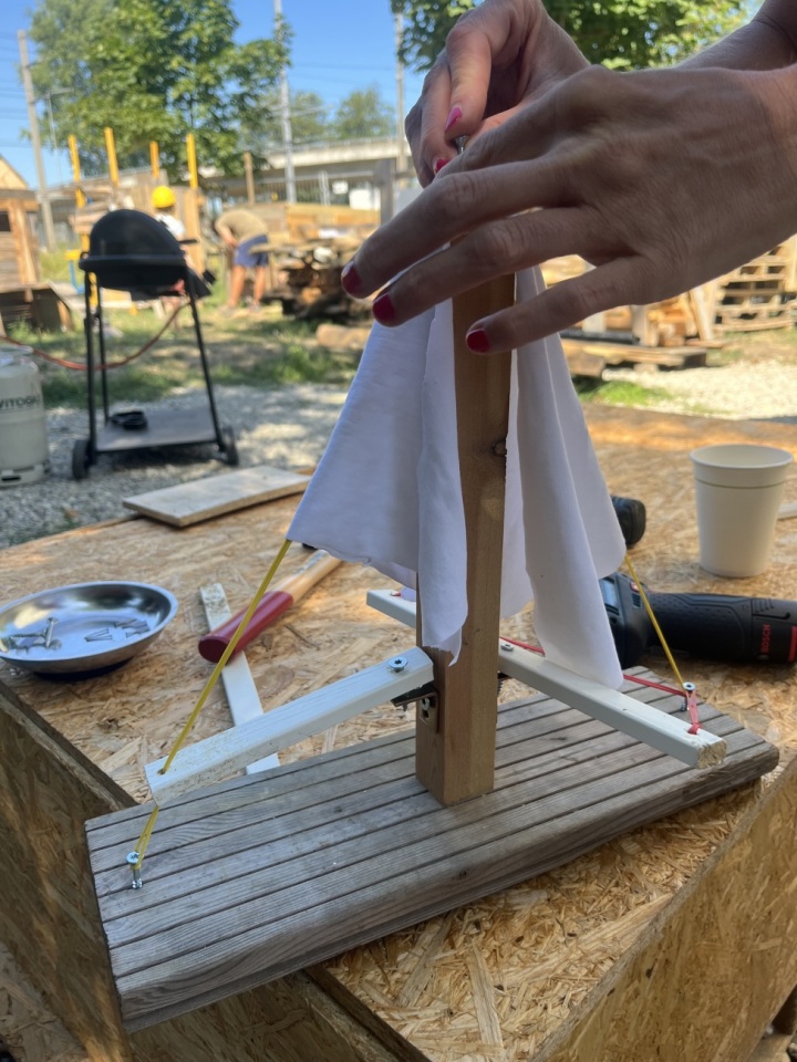 KiBaRoSa lädt am Donnerstag, 20. August, zum Tag der offenen Baustelle in der Salmsacher Bucht die Bevölkerung ein. Fotos: Kinderbaustelle Romanshorn-Salmsach 