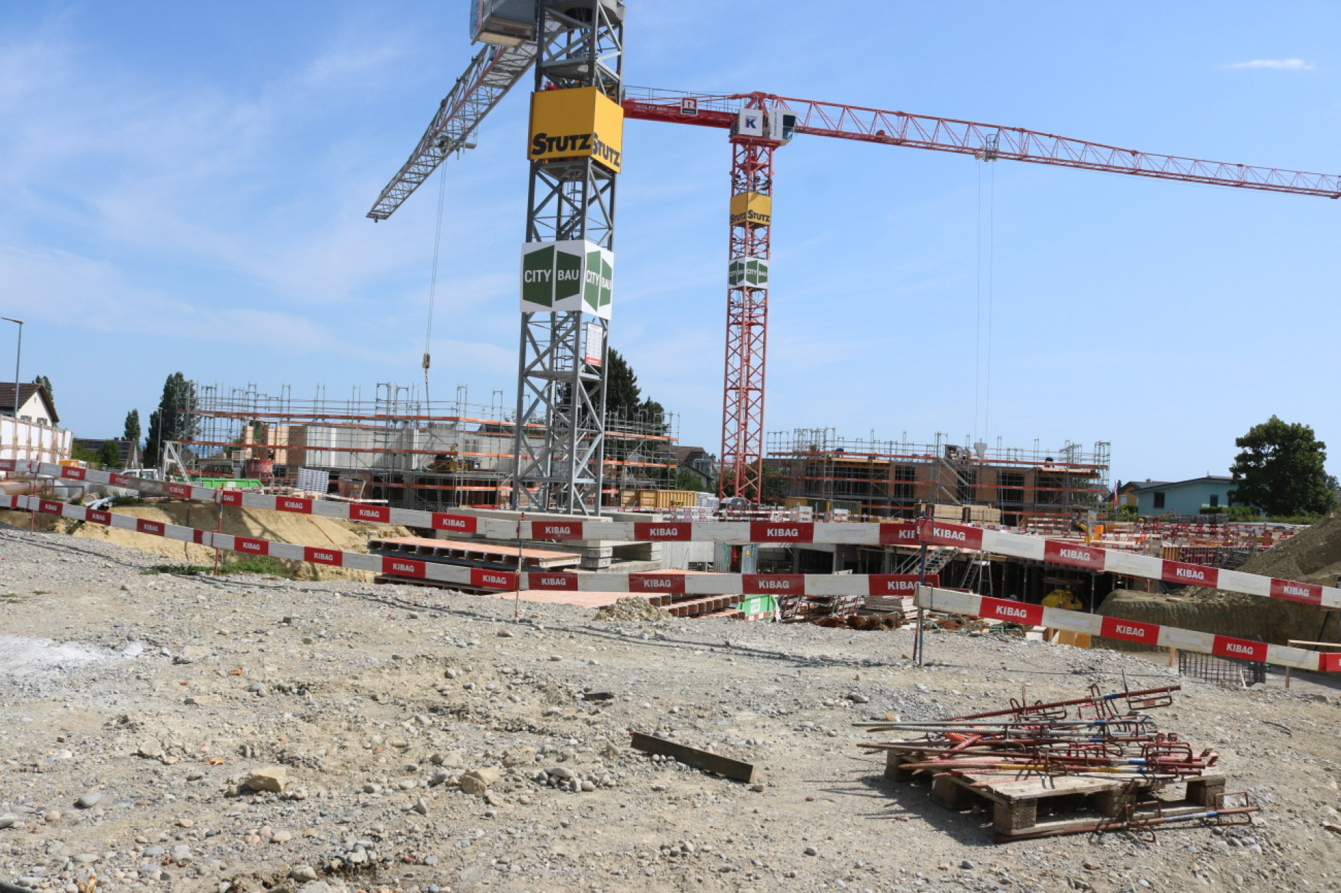 Sommerbaustellen in Romanshorn