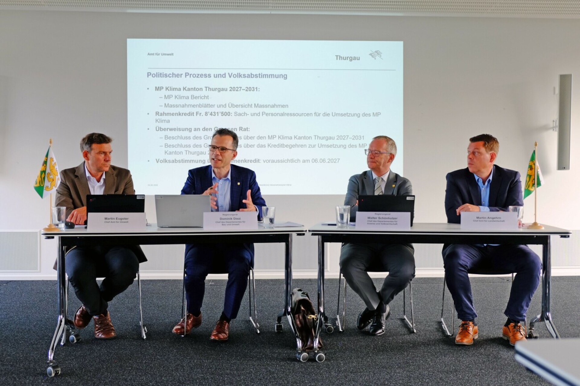 Regierungsrat genehmigt überarbeiteten Massnahmenplan Klima 2027–2031 - Das Bild wird blockiert. – Möglicherweise durch einen aktiven Adblocker.