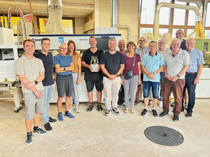 Der Jahresparteiversammlung voran ging ein Besuch bei Gsell Fenster. Foto: FDP Romanshorn Der Jahresparteiversammlung voran ging ein Besuch bei Gsell Fenster. Foto: FDP Romanshorn