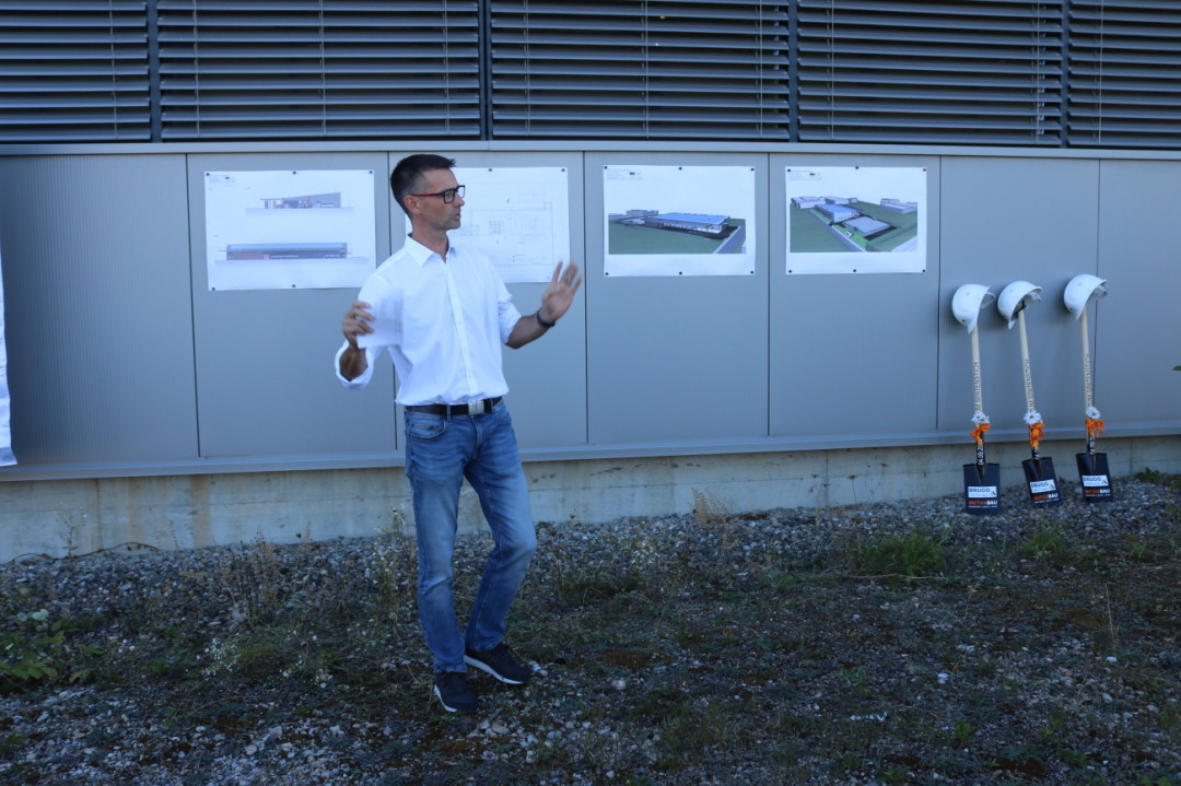 Manuel Hungerbühler erläutert die technische Umsetzung. Manuel Hungerbühler erläutert die technische Umsetzung.