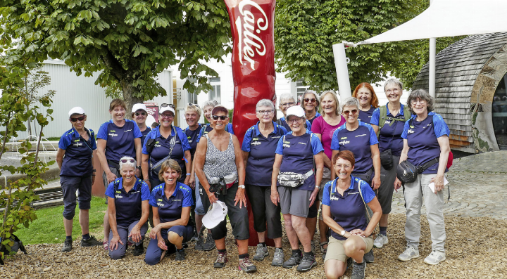 Viel Spass und Interessantes erlebten die Frauen auf ihrer Turnfahrt nach Gruyères.