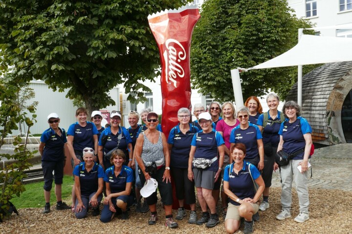 Viel Spass und Interessantes erlebten die Frauen auf ihrer Turnfahrt nach Gruyères. Foto: Karin Stauffiger Viel Spass und Interessantes erlebten die Frauen auf ihrer Turnfahrt nach Gruyères. Foto: Karin Stauffiger